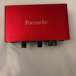 Focusrite Red Audio Interface - with wall charger
